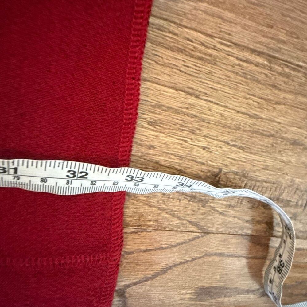 Revue NWT red reversible wool tie front cardigan … - image 6